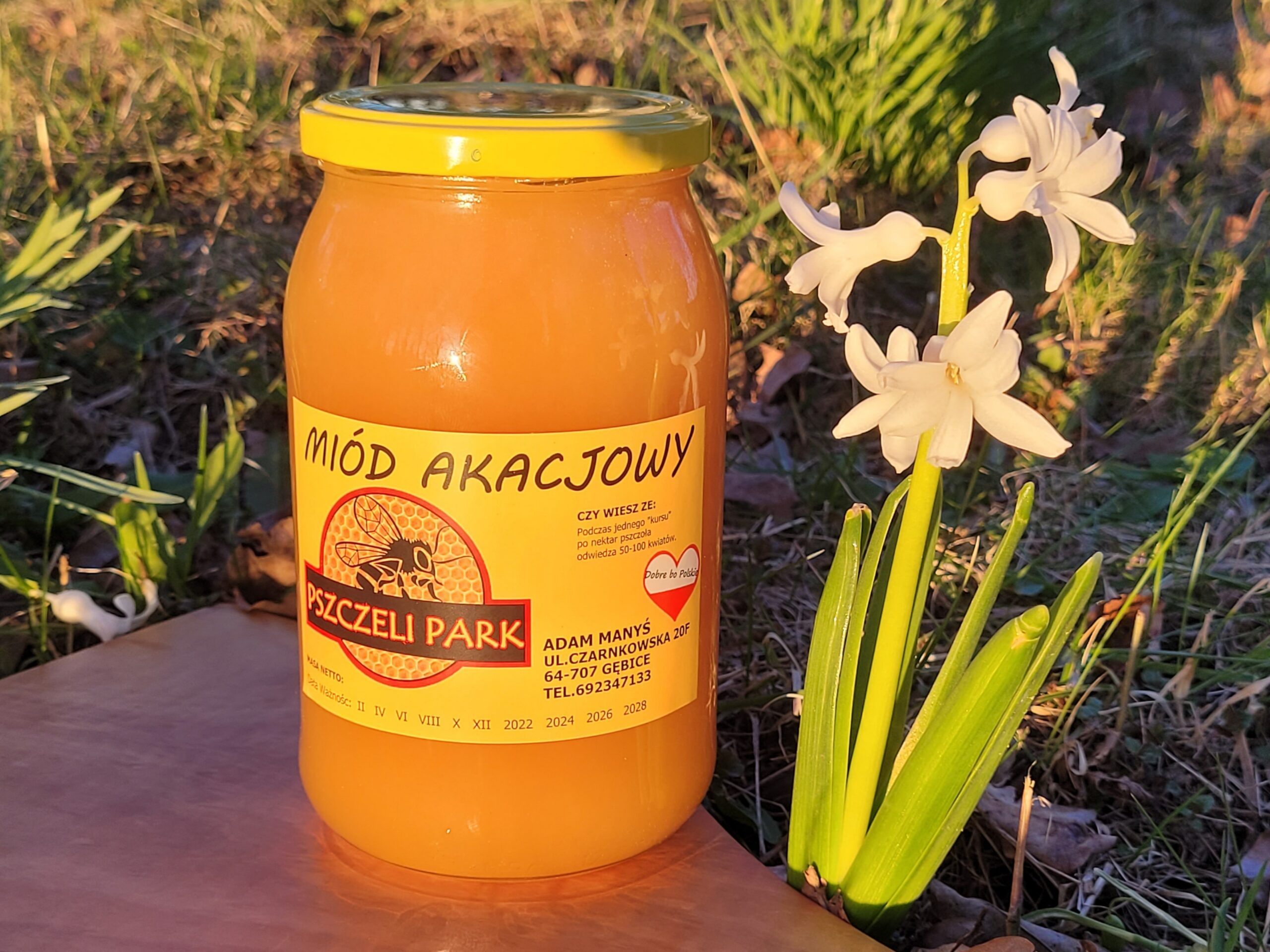 Miód Akacjowy Kremowany