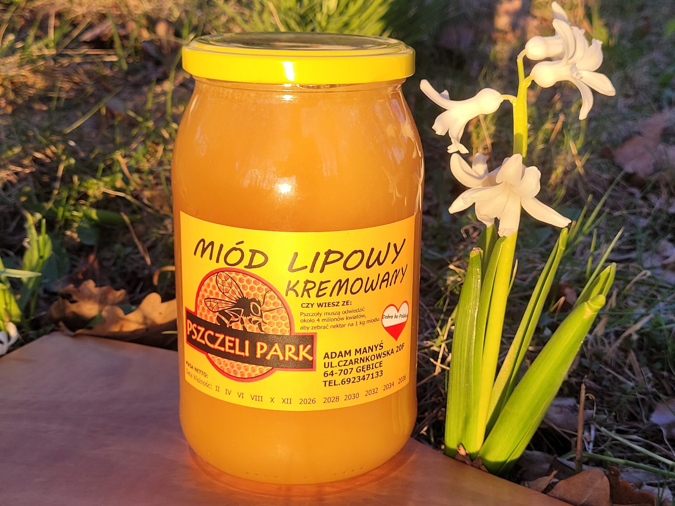 Miód Lipowy Kremowany